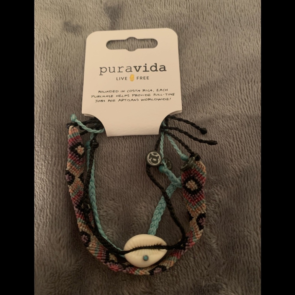 NWT Pura Vida 3 Bracelet Set